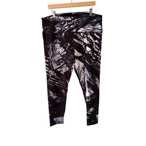 AGSTRACT Apparel Women’s 2XL Leggings Abstract Print Athleisure High Waist